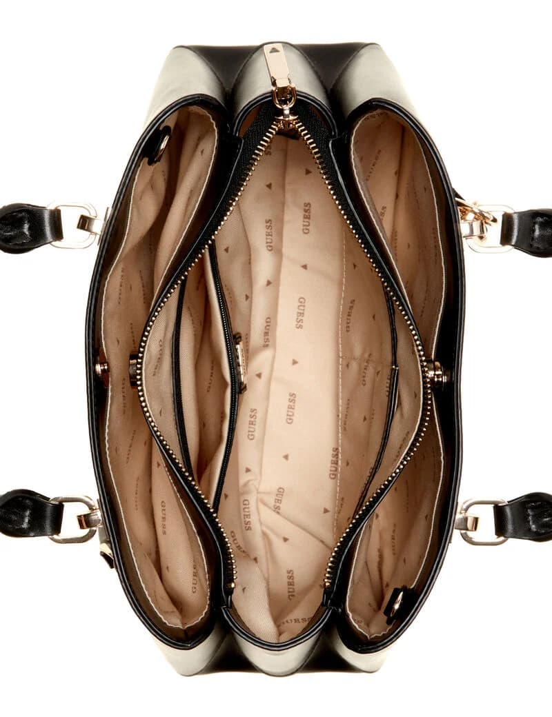 GUESS Eliette Girlfriend Satchel negro — vista 2